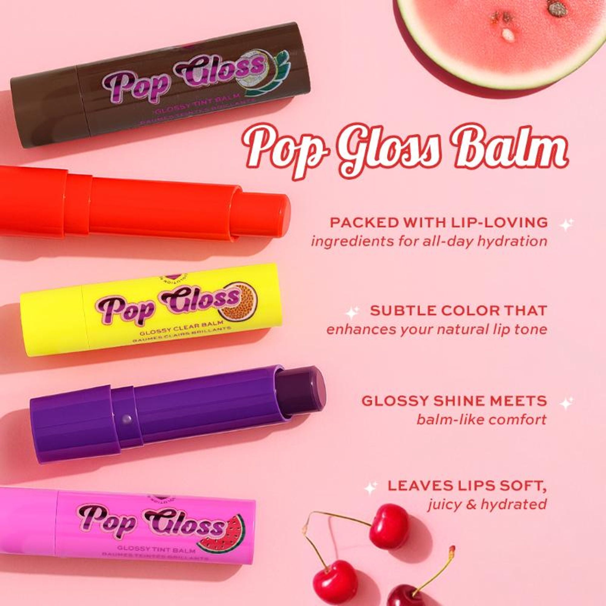 Makeup Revolution Pop Gloss Balm - Watermelon Pink | Grab2Buy