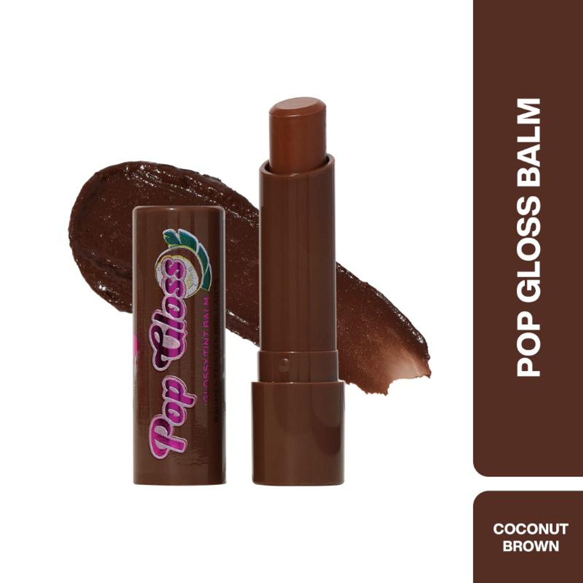 Makeup Revolution Pop Gloss Balm - Coconut Brown | Grab2Buy