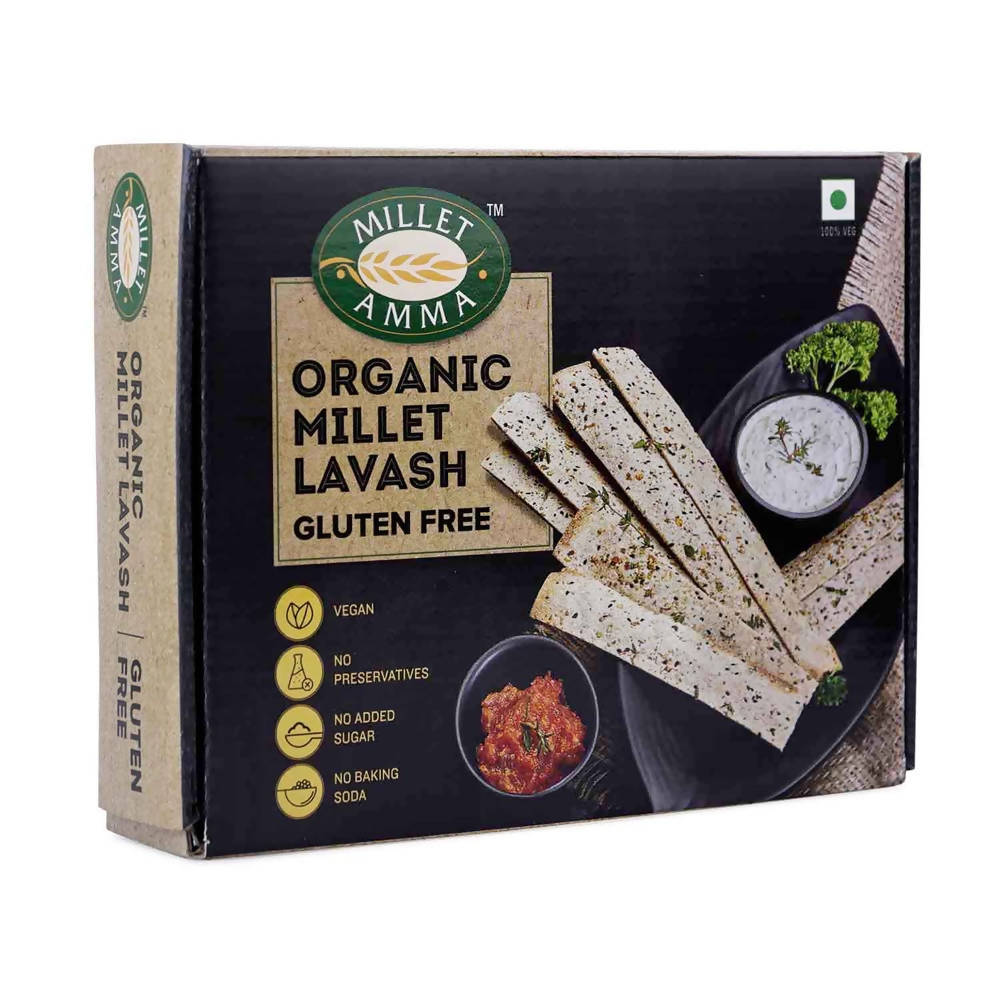 Millet Amma Organic Millet Lavash (Gluten Free) | Grab2Buy