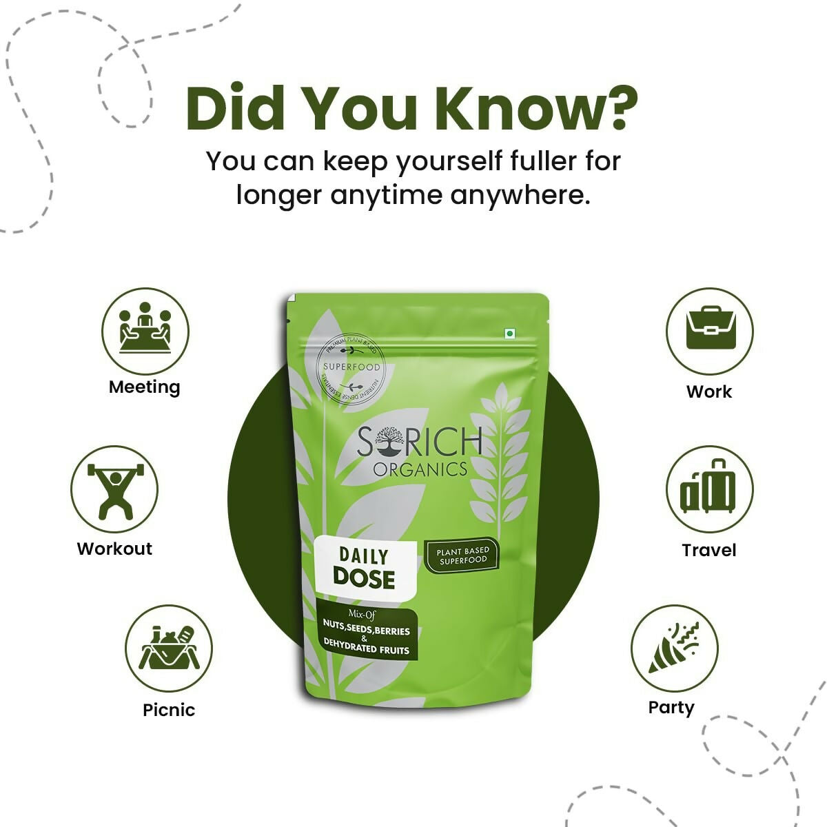 Sorich Organics Daily Dose Mix Nuts, Seeds and Berries | Grab2Buy