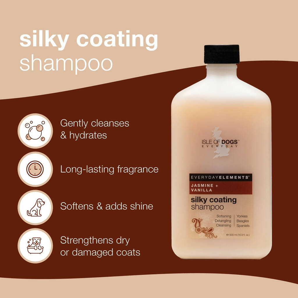 Isle Of Dogs Jasmine + Vanilla Silky Coating Shampoo | Grab2Buy
