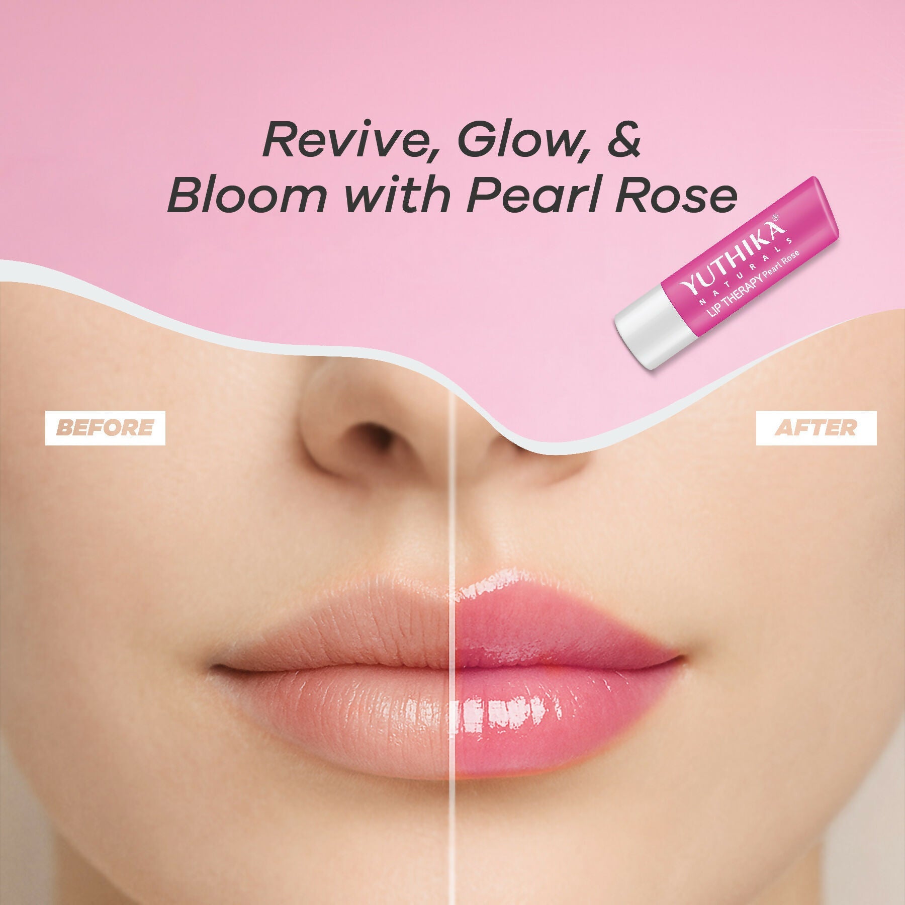 Yuthika Moisturizing Lip Balm – Pearl Rose | Grab2Buy