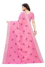 Vamika Pink Chanderi Designer Saree (SERIN PINK) | Grab2Buy