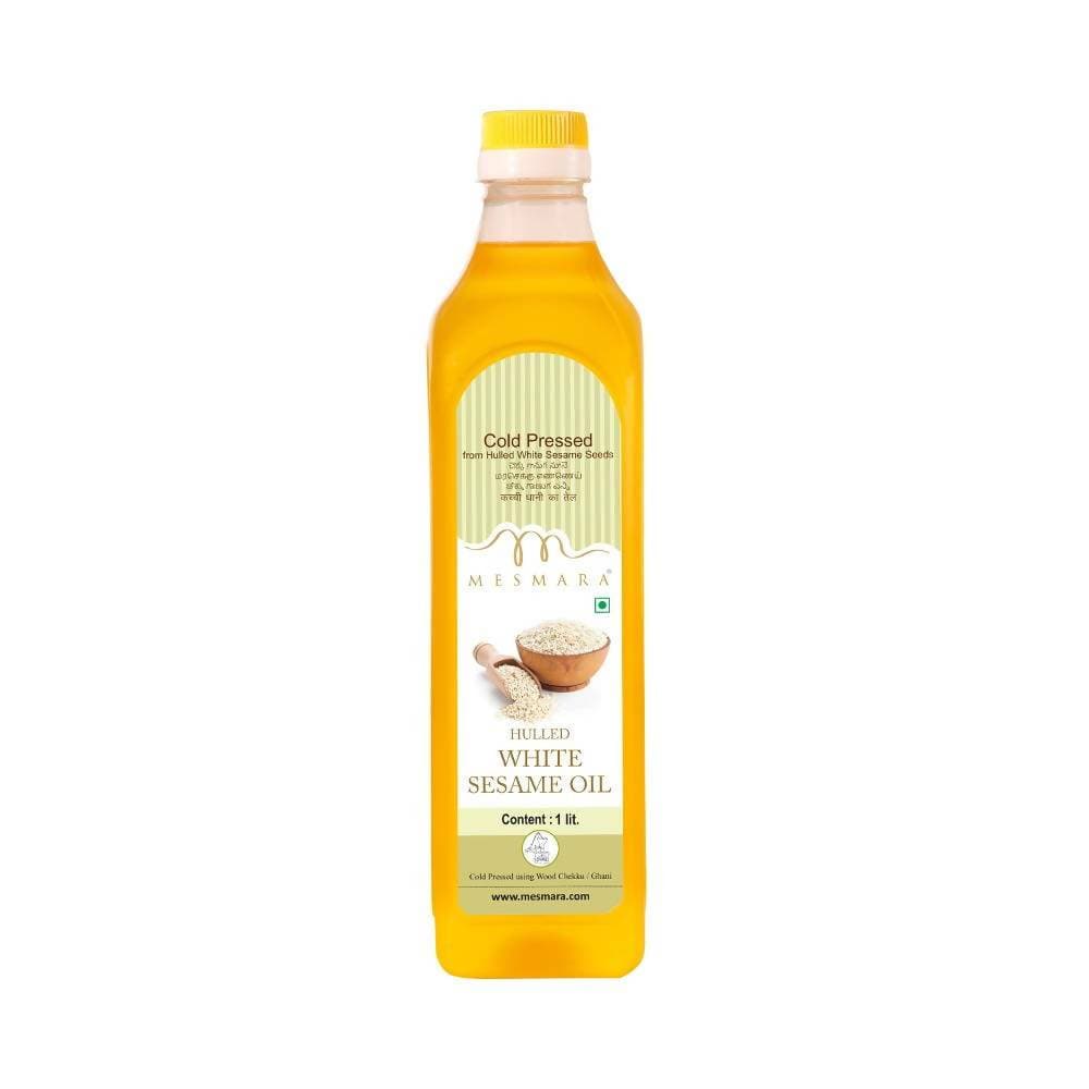 Mesmara Cold Pressed Hulled White Sesame Oil (Nuvvu Pappu) | Grab2Buy