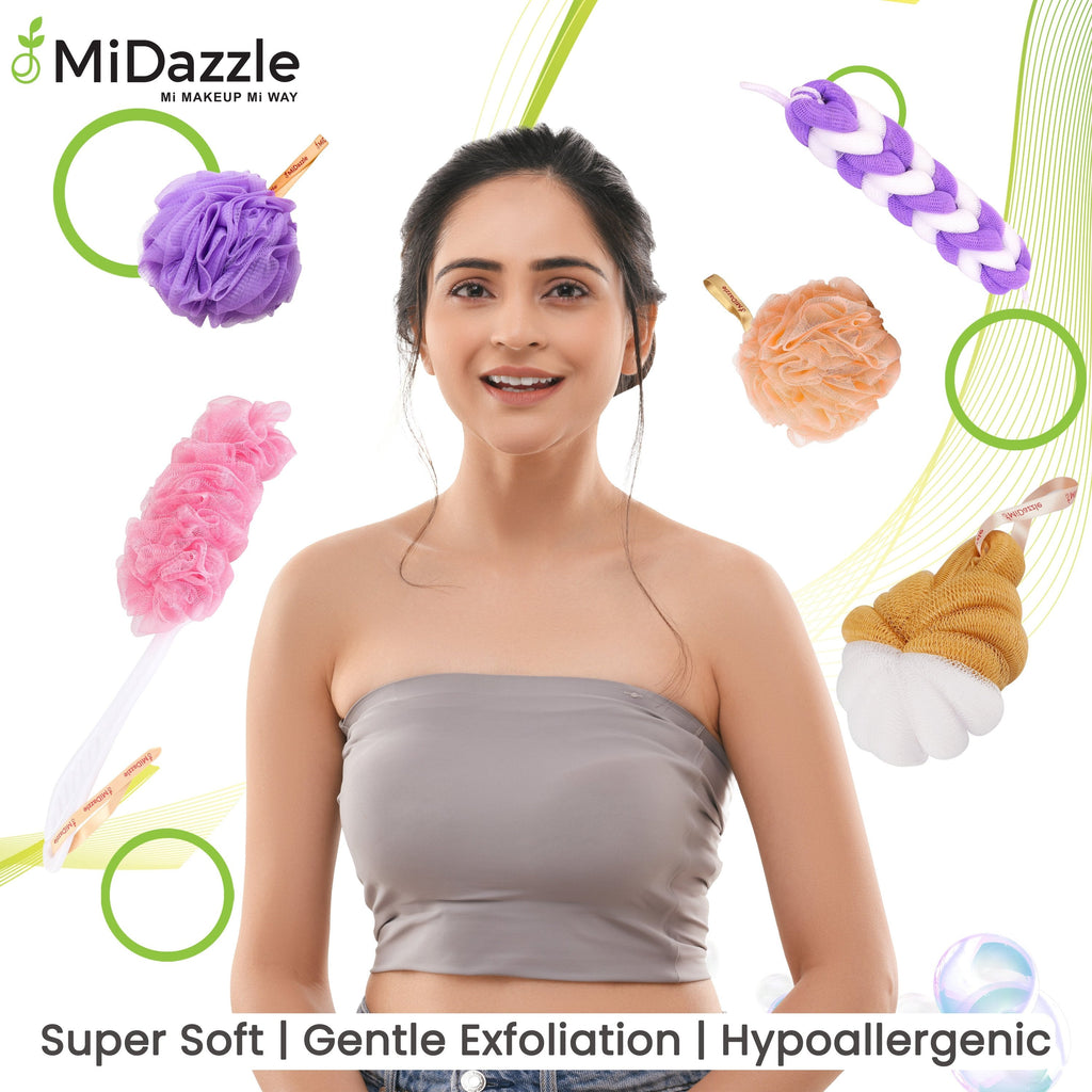 MiDazzle Handle Loofah MINL6004 | Grab2Buy