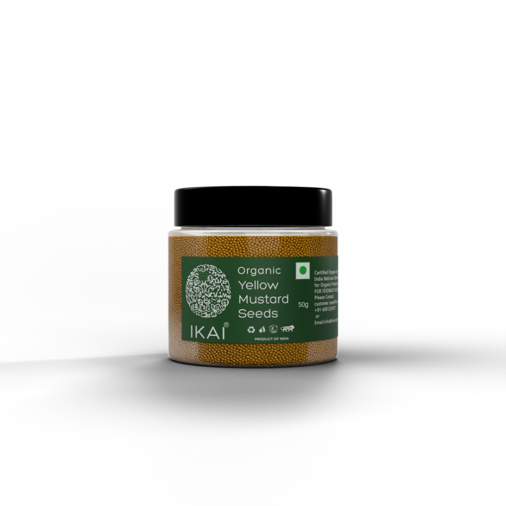 IKAI Organic Yellow Mustard Seeds | Grab2Buy