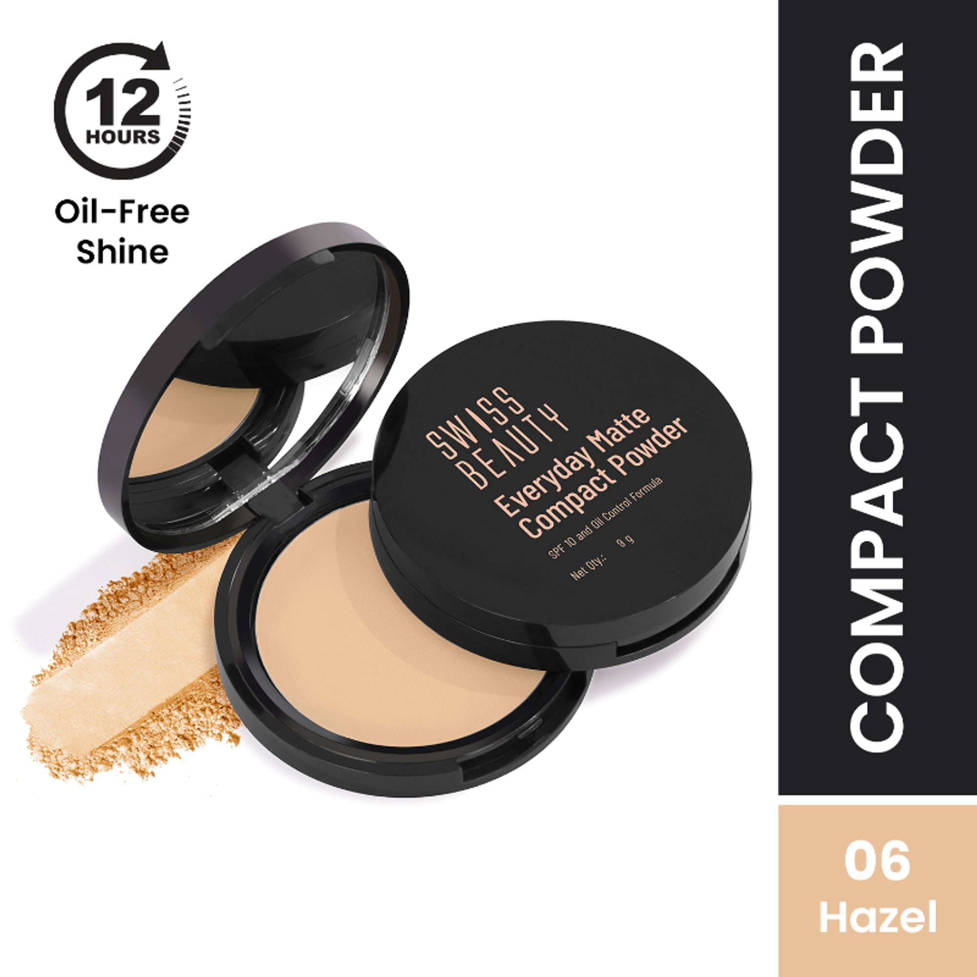 Swiss Beauty Everyday Matte Compact - 6 Hazel | Grab2Buy