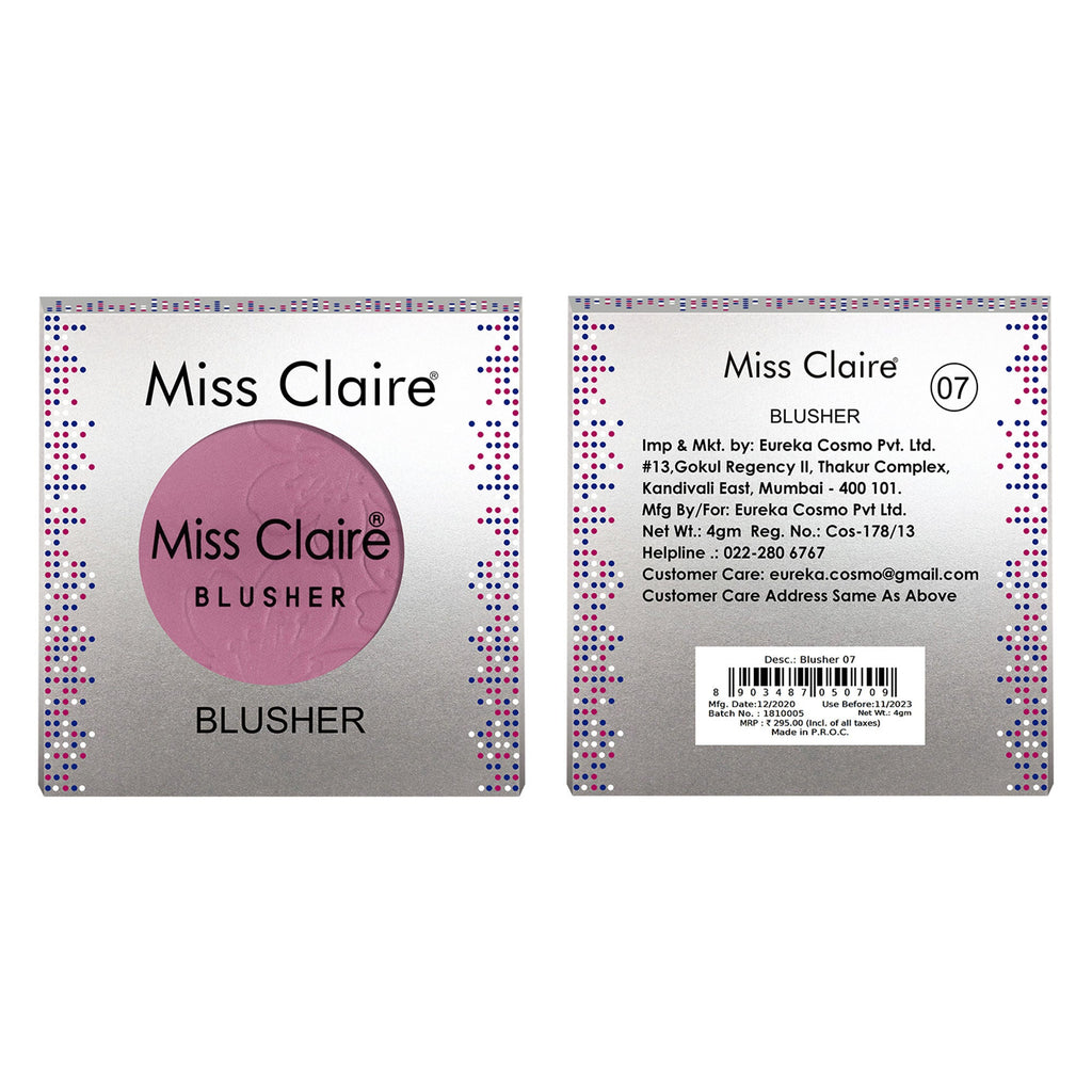 Miss Claire Round Blusher - 7 | Grab2Buy
