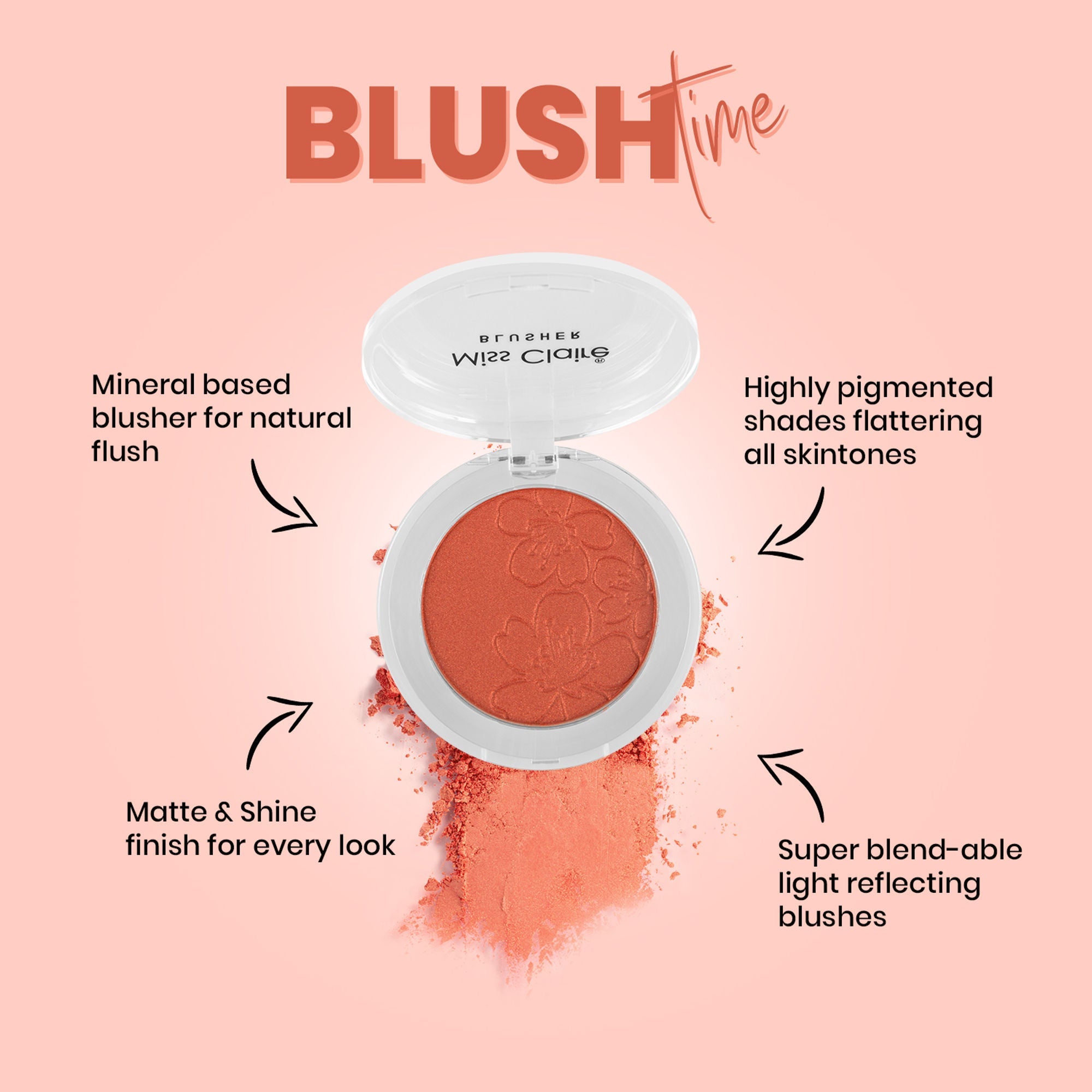 Miss Claire Round Blusher - 7 | Grab2Buy