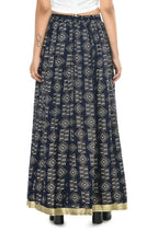 Mominos Fashion Moeza Cotton Navy Blue Printed Lehenga (Lancha) | Grab2Buy