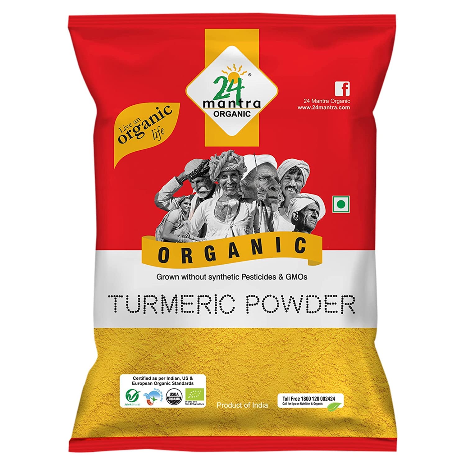 24 Mantra Organic Turmeric Powder | Grab2Buy