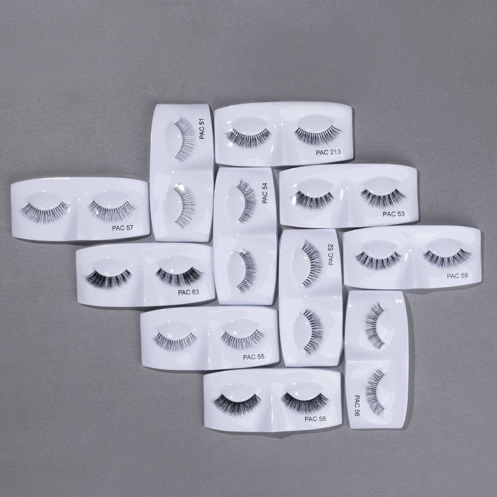 PAC Studio Tapered Lash 54 - Handmade Natural Looking, Reusable up to 12x, Seamlessly Blends with Lashes | Grab2Buy