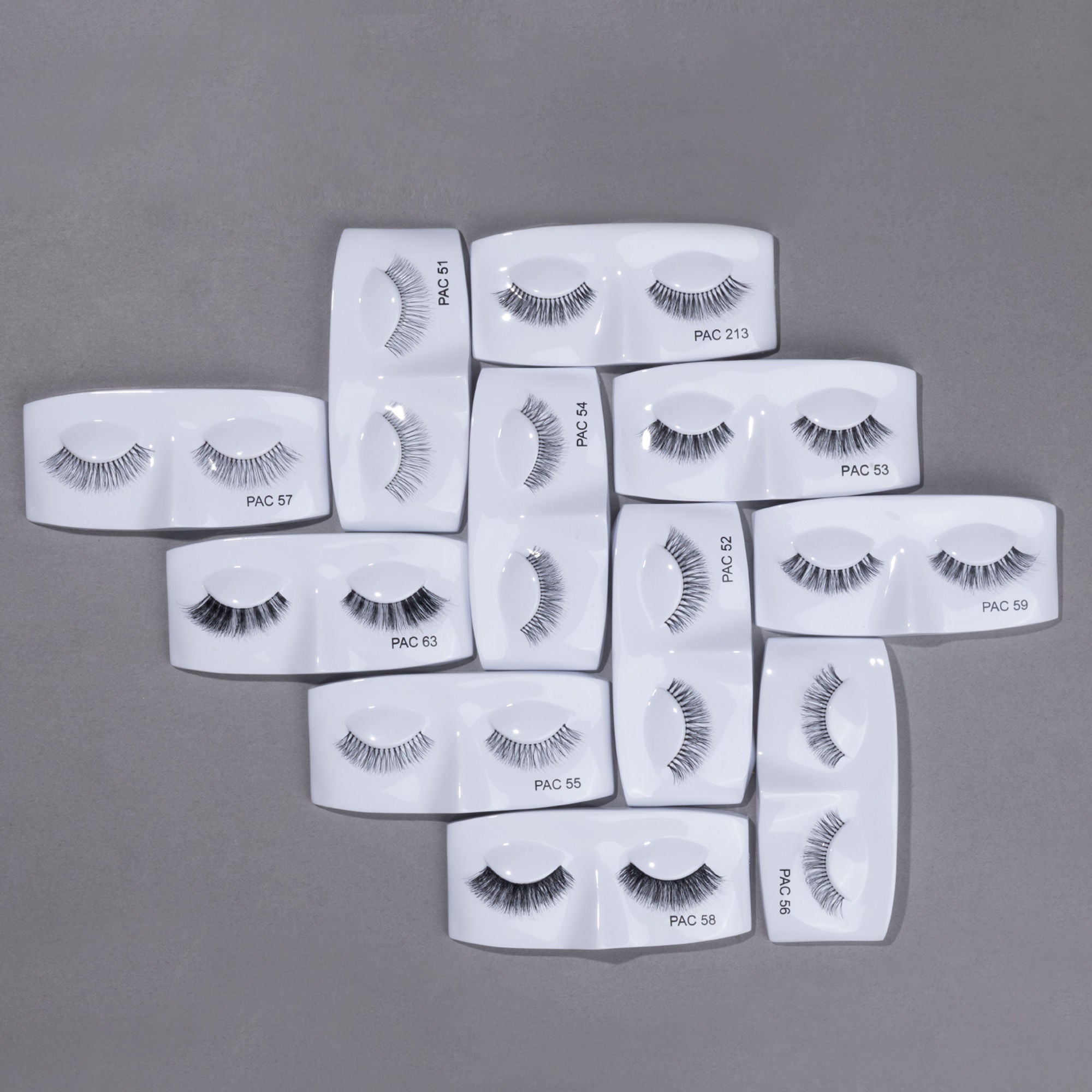 PAC Studio Tapered Lash 54 - Handmade Natural Looking, Reusable up to 12x, Seamlessly Blends with Lashes | Grab2Buy