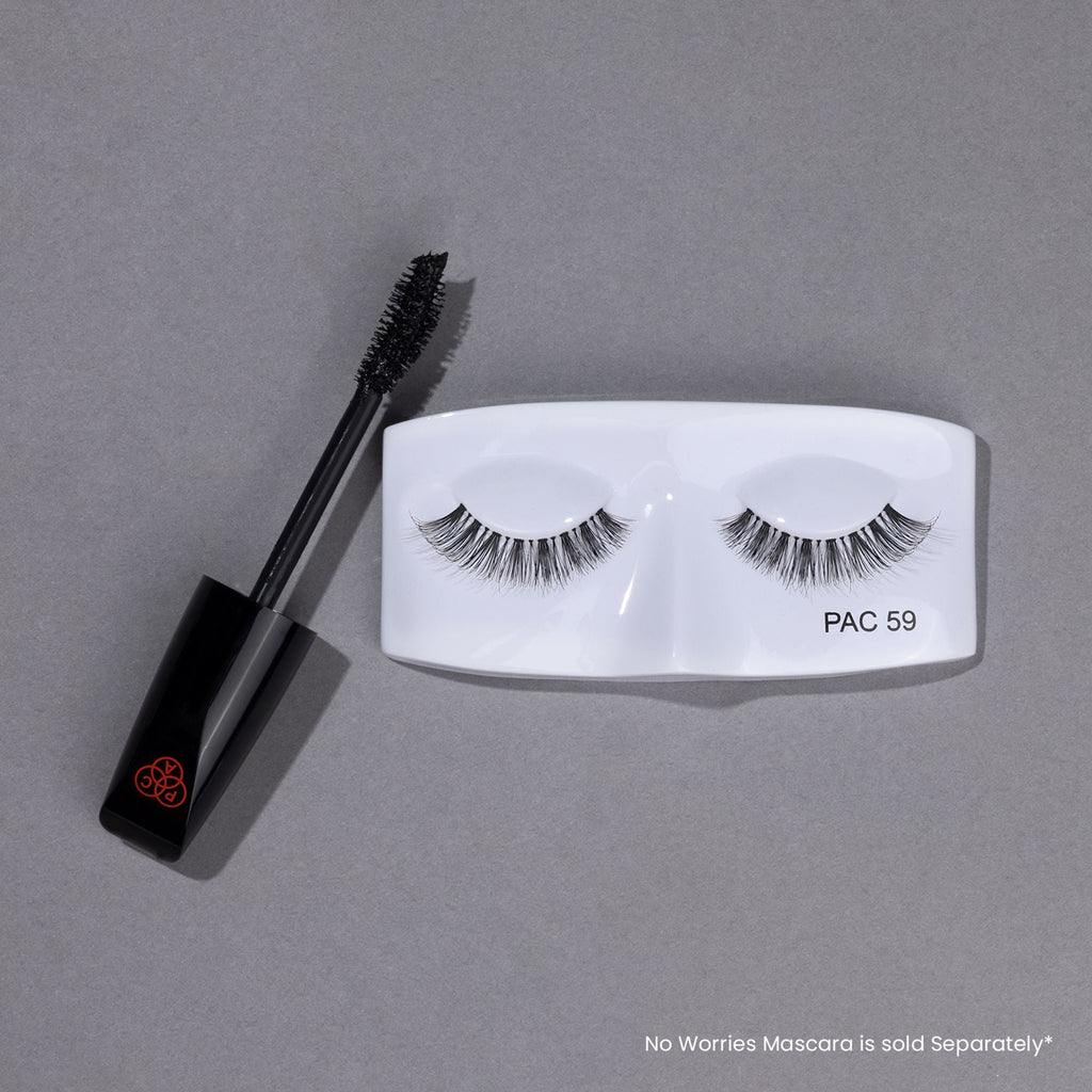 PAC Studio Tapered Lash 59 - Handmade Natural Looking, Reusable up to 12x, Seamlessly Blends with Lashes