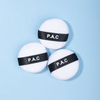 PAC Studio Mini Cotton Puff Round White 3 Pcs