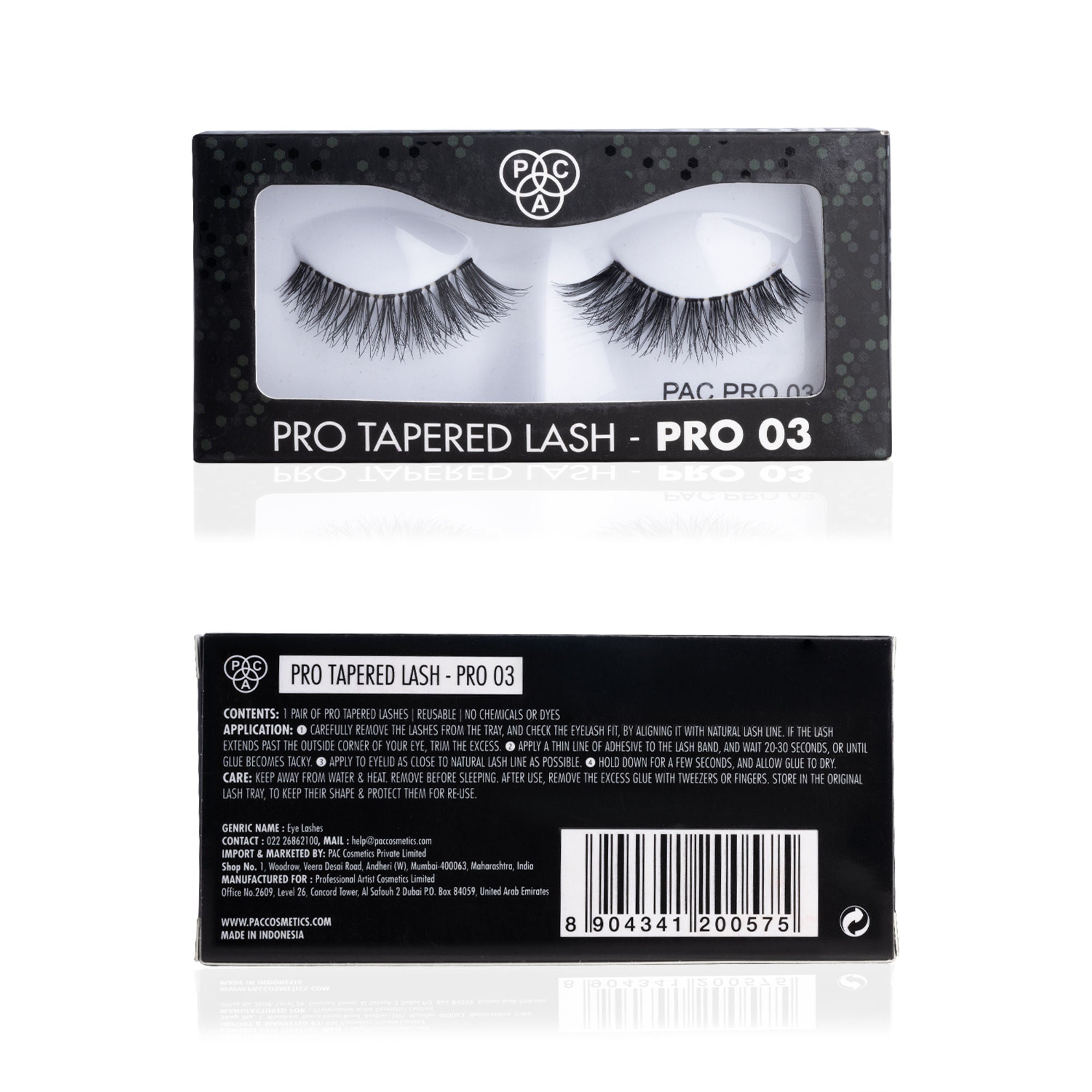 PAC Studio PRO Tapered Lash - PRO03