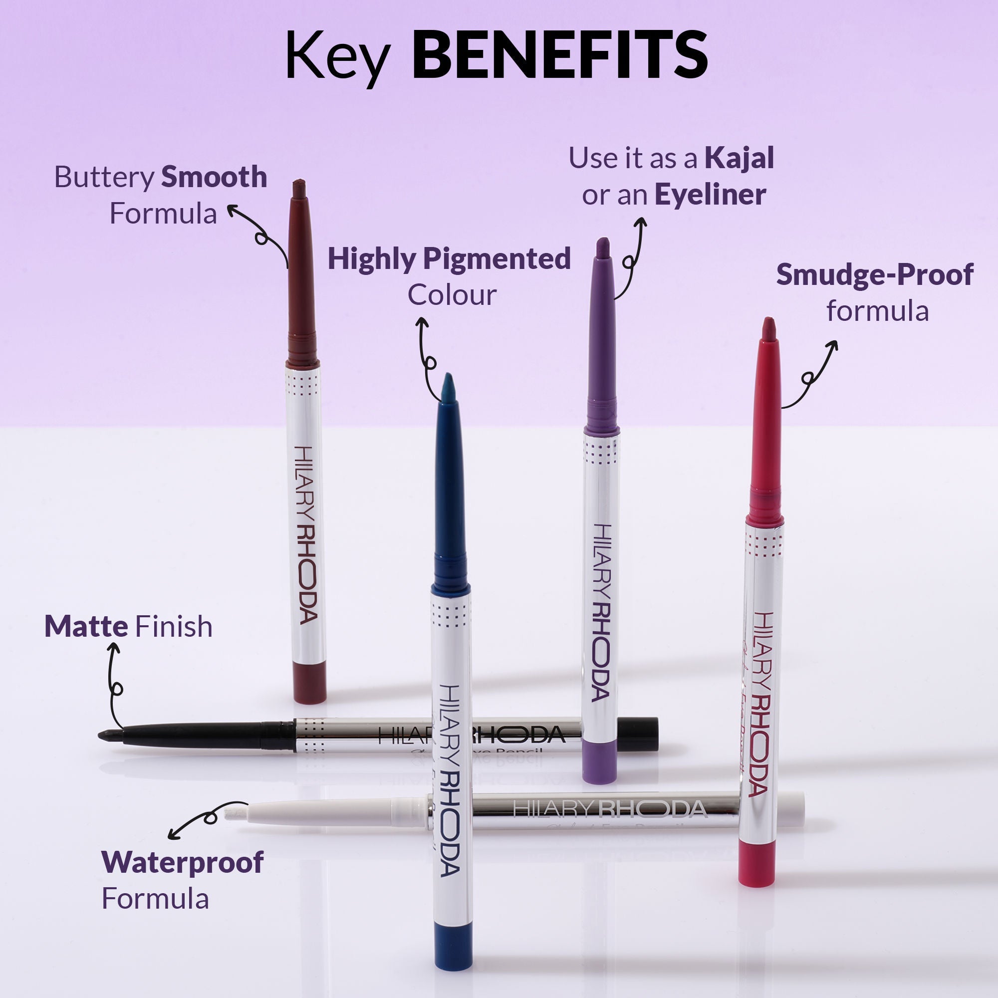 Hilary Rhoda Stroke It Eye Pencil - Ocean Blue 03 | Grab2Buy
