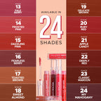 Hilary Rhoda Power Of Matte Liquid Lipstick - Delicate Brown 19 | Grab2Buy