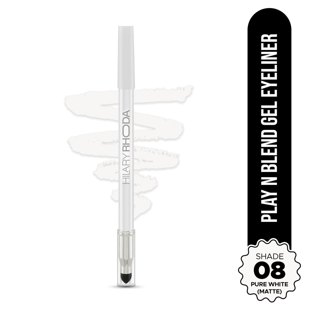 Hilary Rhoda Play N Blend Gel Eyeliner - Pure White 08 | Grab2Buy