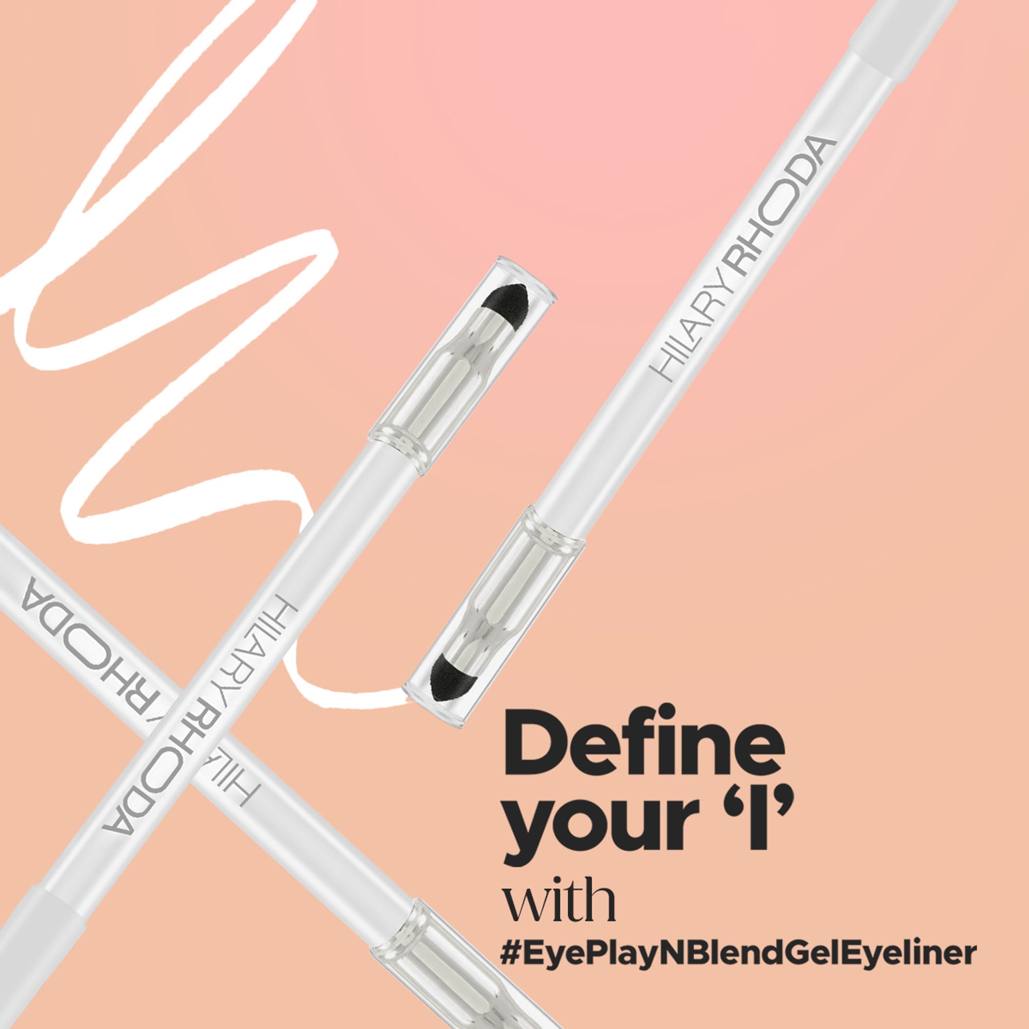 Hilary Rhoda Play N Blend Gel Eyeliner - Pure White 08 | Grab2Buy