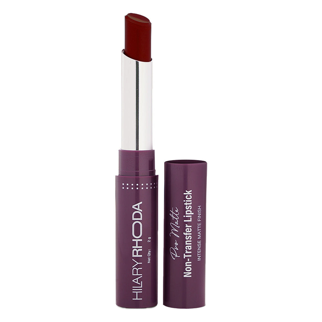 Hilary Rhoda Pro Matte Non-Transfer Waterproof Lipstick - Maroon 19 | Grab2Buy