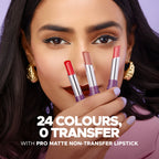 Hilary Rhoda Pro Matte Non-Transfer Waterproof Lipstick - Maroon 19 | Grab2Buy