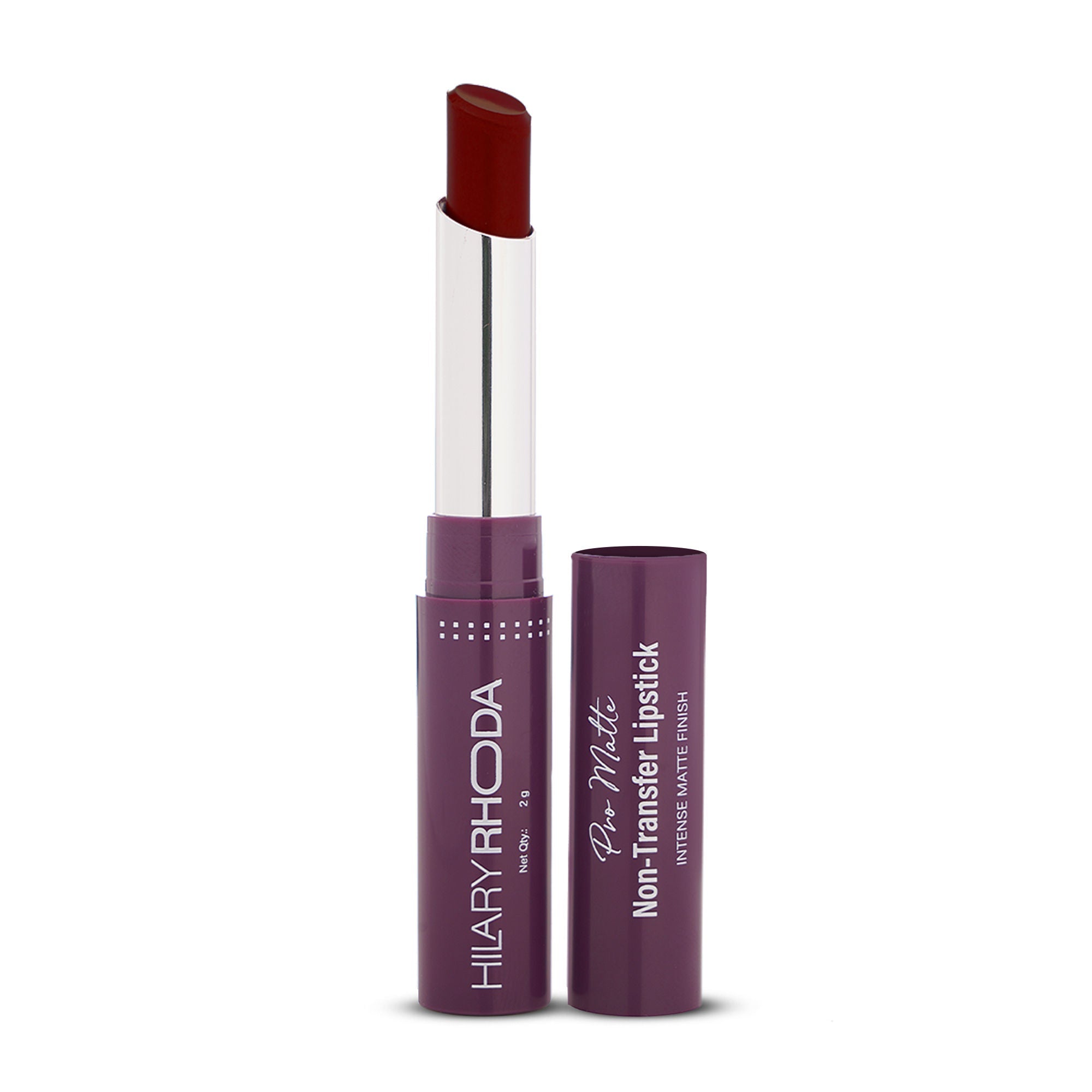 Hilary Rhoda Pro Matte Non-Transfer Waterproof Lipstick - Maroon 19 | Grab2Buy