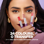Hilary Rhoda Pro Matte Non-Transfer Waterproof Lipstick - Berry Bean 23 | Grab2Buy