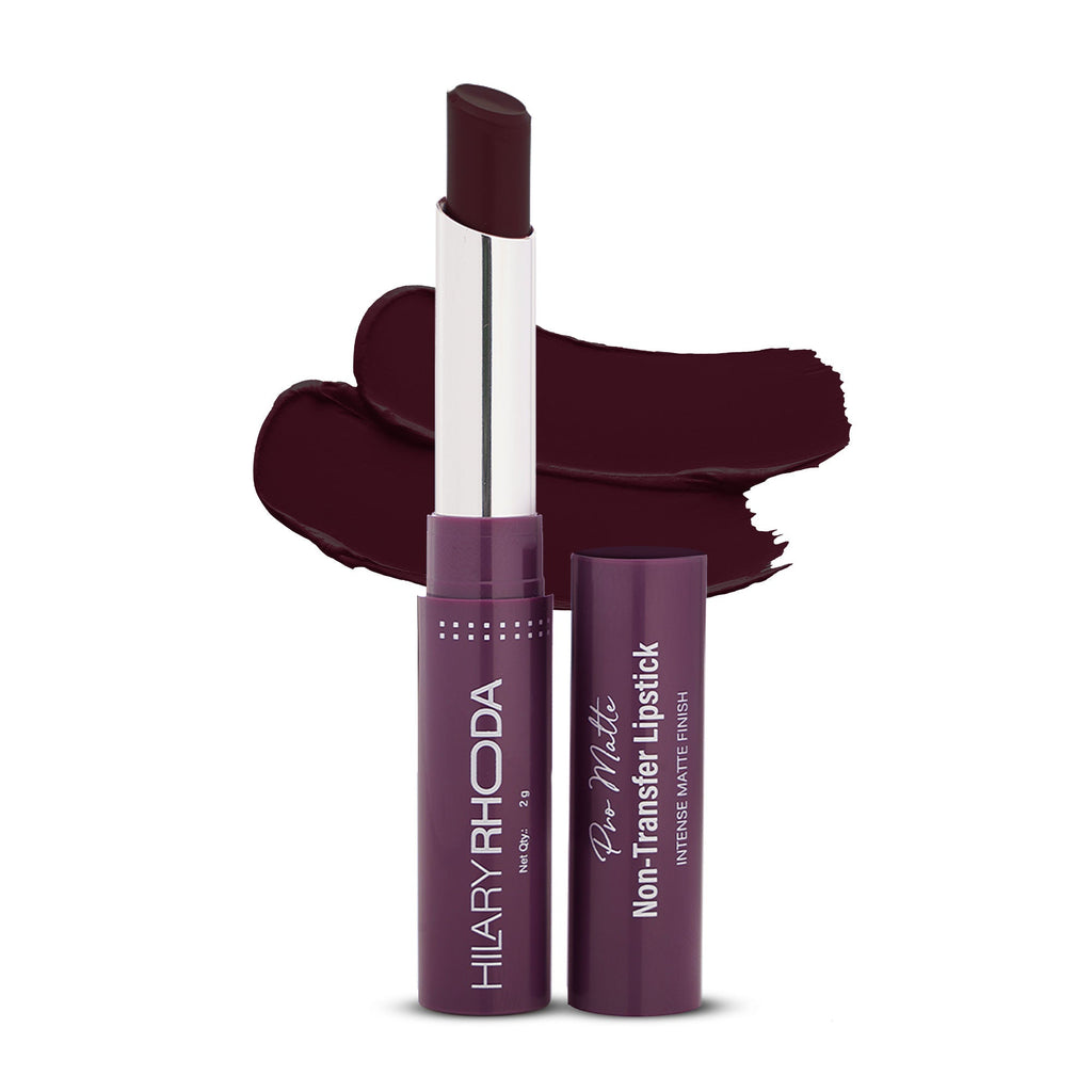 Hilary Rhoda Pro Matte Non-Transfer Waterproof Lipstick - Berry Bean 23 | Grab2Buy