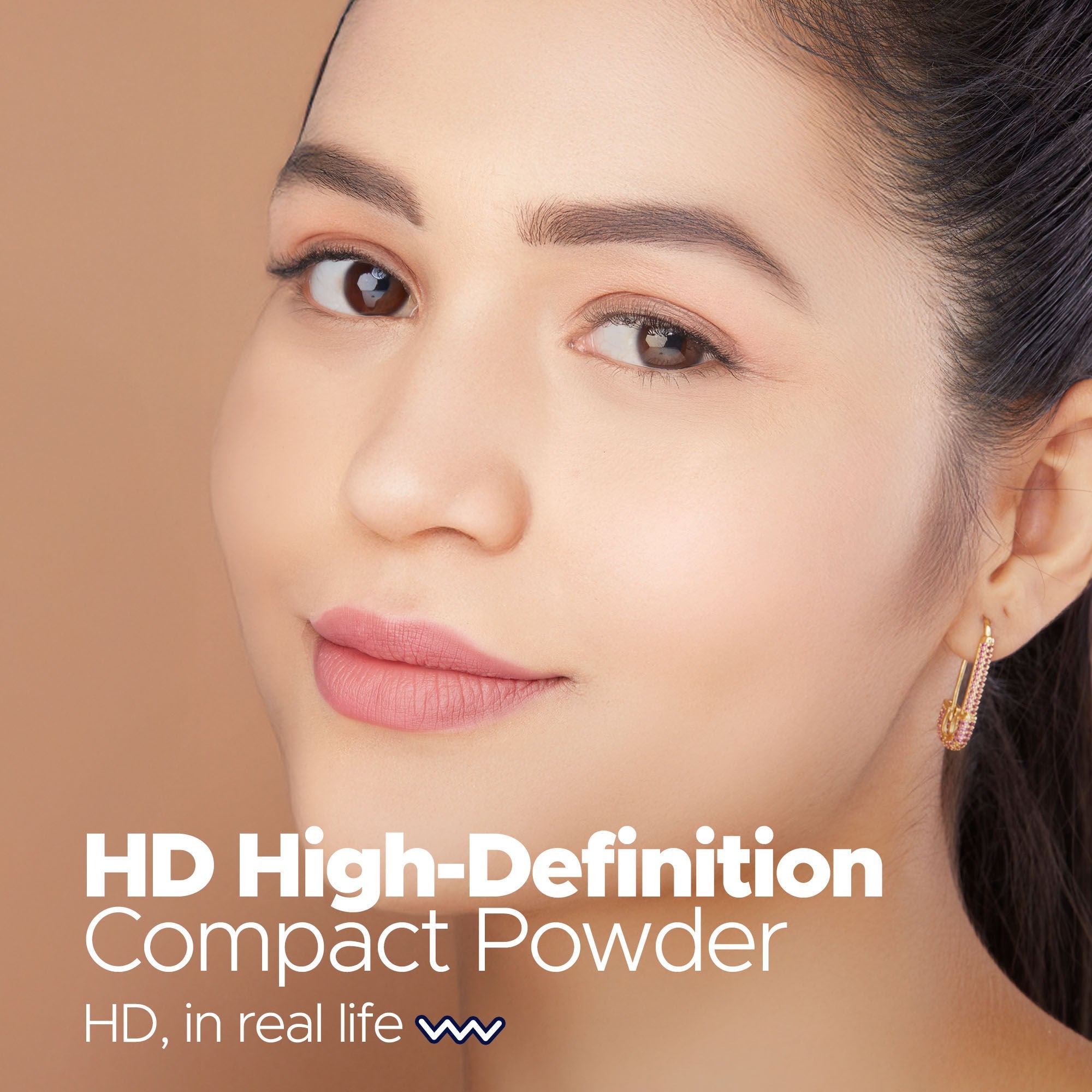 Hilary Rhoda HD High-Definition Matte Pressed Powder - Natural 02 | Grab2Buy