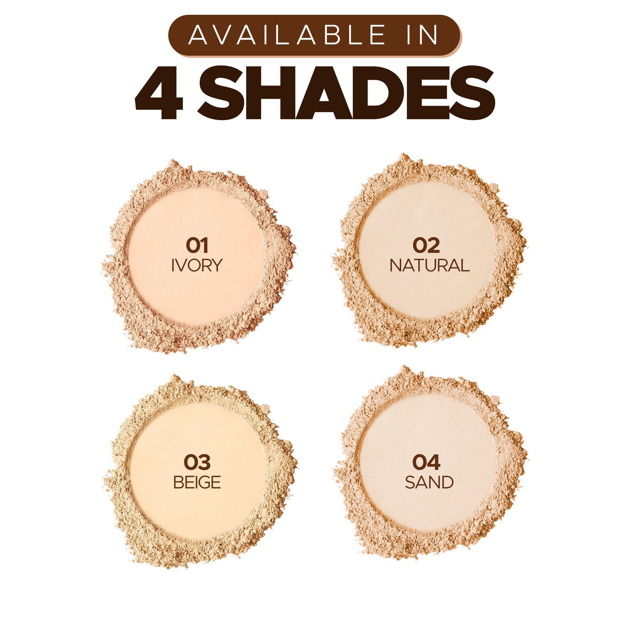 Hilary Rhoda HD High-Definition Matte Pressed Powder - Natural 02 | Grab2Buy