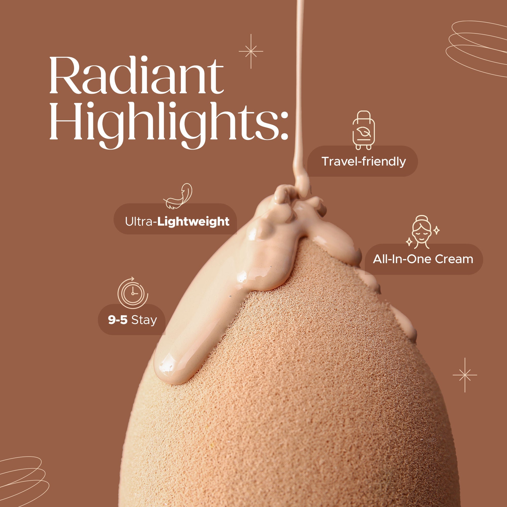 Hilary Rhoda Radiant Bb Foundation - Beige 02 | Grab2Buy