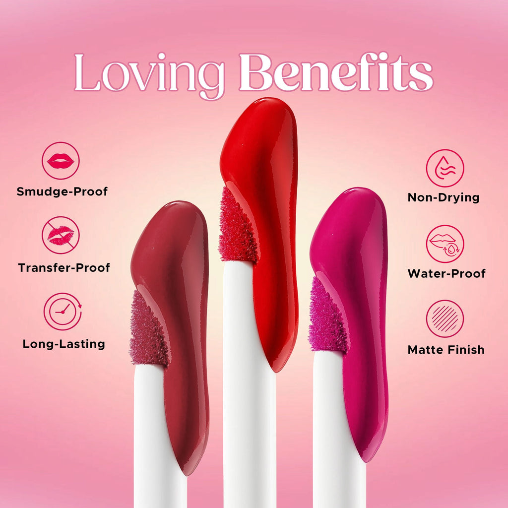 Hilary Rhoda Matte Love Non Transfer Liquid Lipstick - My Magenta 14 | Grab2Buy