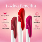 Hilary Rhoda Matte Love Non Transfer Liquid Lipstick - My Magenta 14 | Grab2Buy