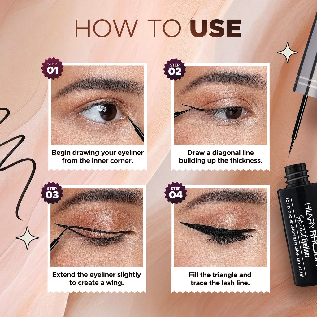 Hilary Rhoda Hi-Tech Waterproof Eyeliner | Grab2Buy