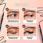 Hilary Rhoda Deep Black Sketch Waterproof Eyeliner