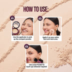 Hilary Rhoda The Setting Duo Matte Compact Powder - Sand 04 | Grab2Buy