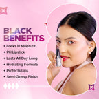 Hilary Rhoda Darling Ph Black Lipstick | Grab2Buy