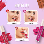 Hilary Rhoda Matte Trap Liquid Lipstick - Indi Brown 05 | Grab2Buy