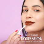 Hilary Rhoda Matte Trap Liquid Lipstick - Brownie 10