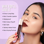 Hilary Rhoda Matte Trap Liquid Lipstick - Wine Divine 22 | Grab2Buy