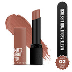 Hilary Rhoda Matte About You Lipstick - Hazel Hug 02 | Grab2Buy