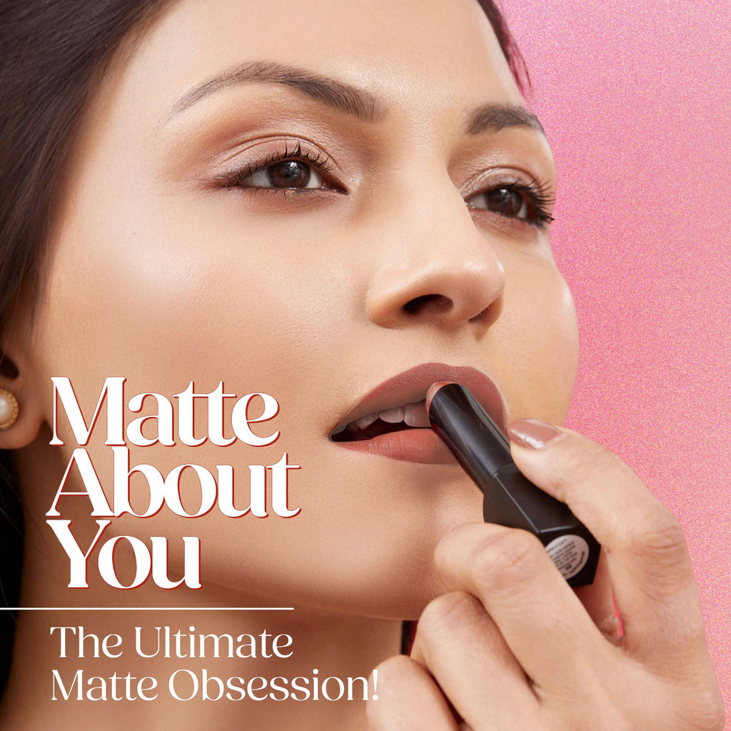 Hilary Rhoda Matte About You Lipstick - Hazel Hug 02 | Grab2Buy