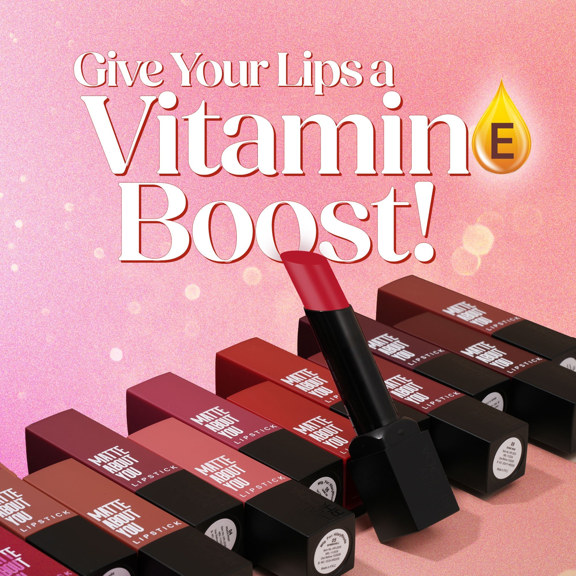 Hilary Rhoda Matte About You Lipstick - Hazel Hug 02 | Grab2Buy
