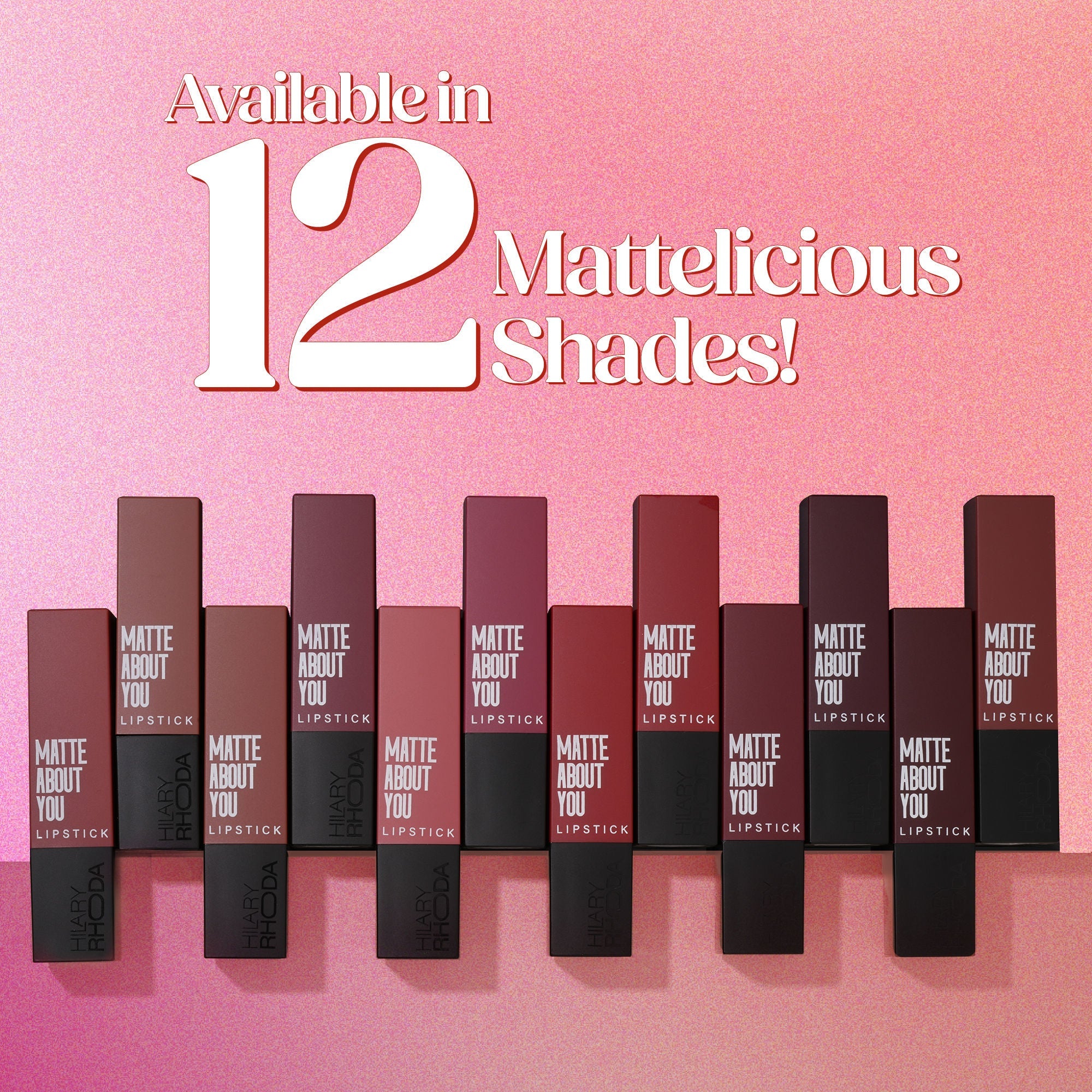 Hilary Rhoda Matte About You Lipstick - Hazel Hug 02 | Grab2Buy