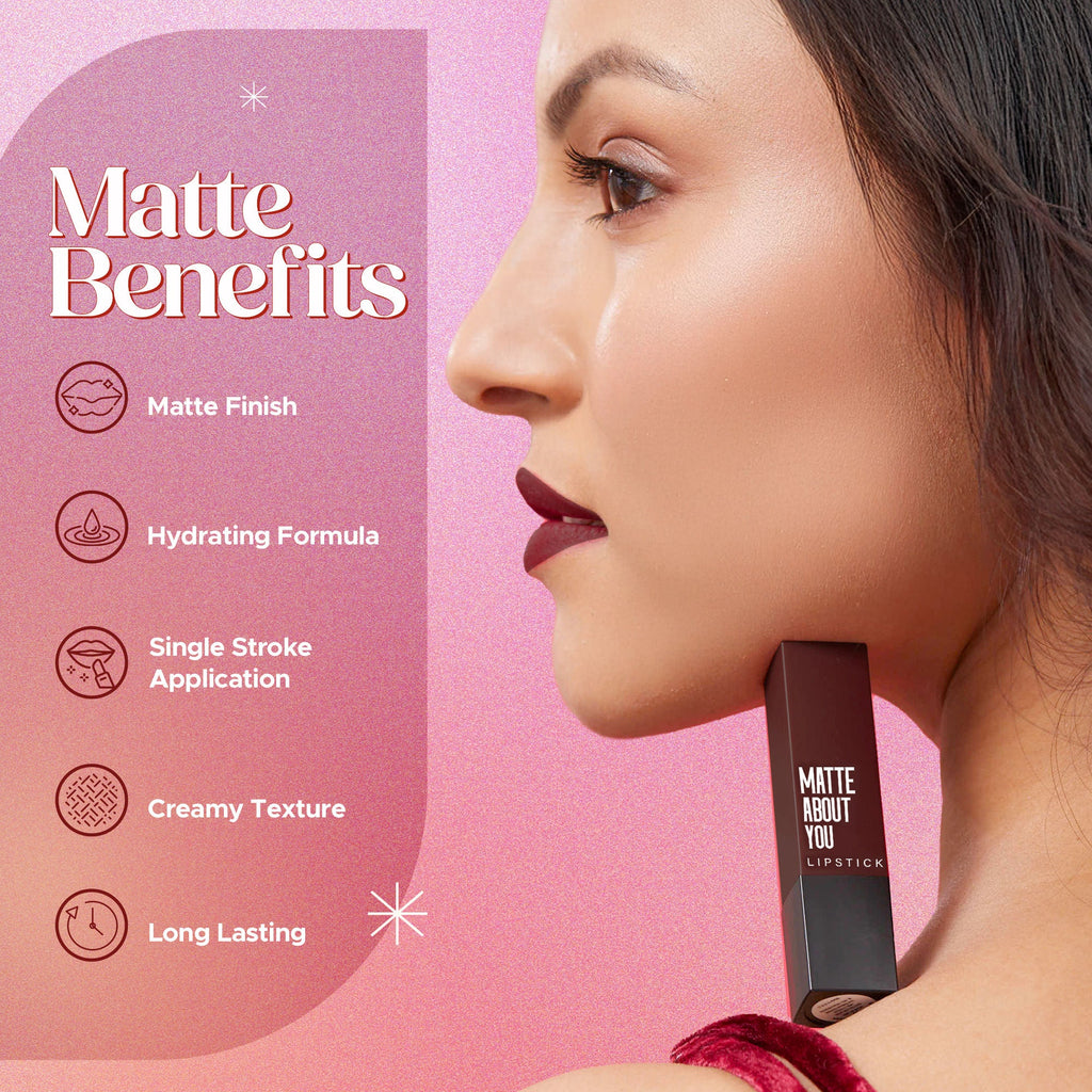 Hilary Rhoda Matte About You Lipstick - Cocoa Crush 11 | Grab2Buy
