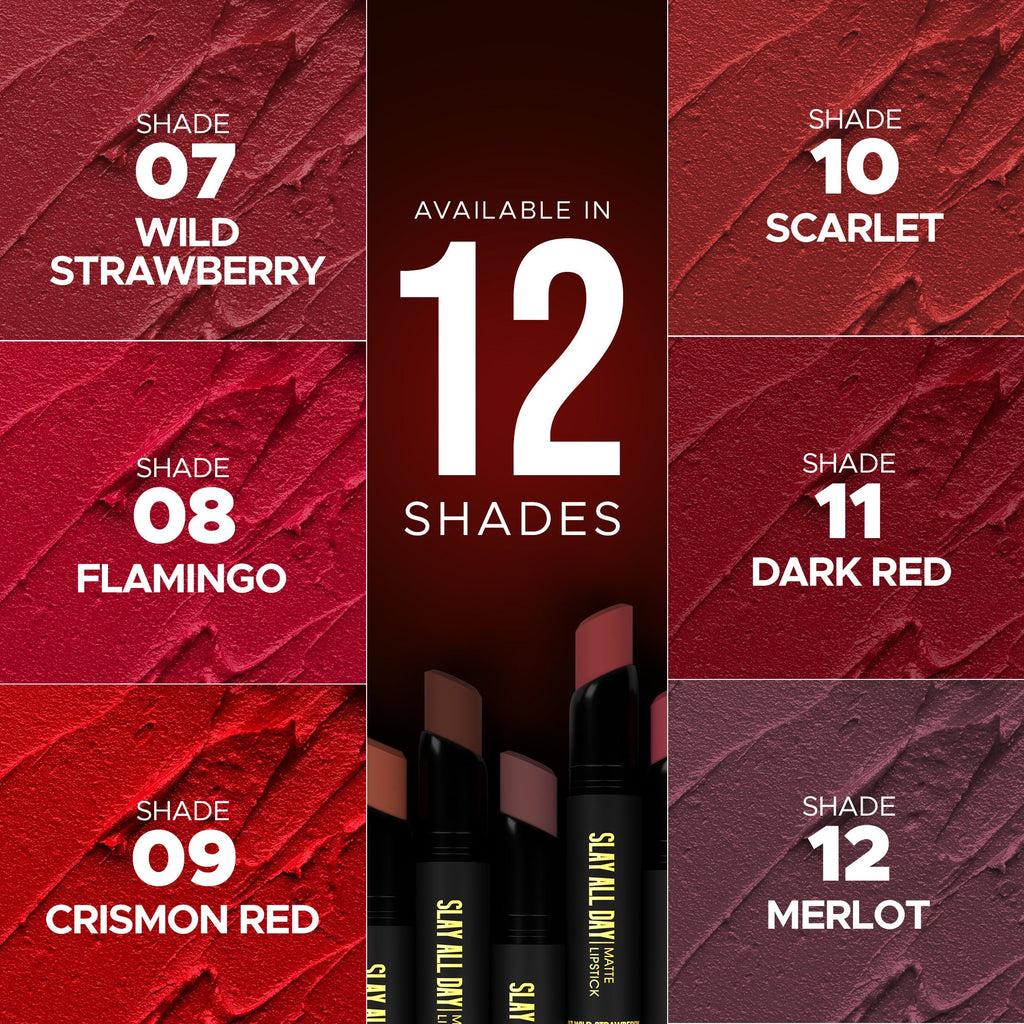 Hilary Rhoda Slay All Day Matte Lipstick - Cinnamon 05 | Grab2Buy