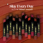 Hilary Rhoda Slay All Day Matte Lipstick - Merlot 12 | Grab2Buy