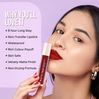 Hilary Rhoda Matte Trap Liquid Lipstick - Rustic Rouge 27