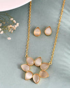 VOJ Women Gold Color stainless steel Jewellery Set | Grab2Buy